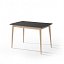 Mesa Cartago pata redonda fija rectangular de Bailen